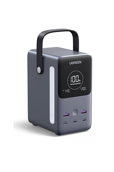 Ugreen Baterie externa PB770, 48.000 mAh, 300W, USB-C, USB-A, Smart Digital D...