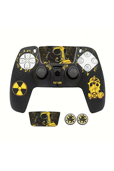 Choice black Anti-Slip Controller Skin for PS5 Controller Silicone Cover Case...