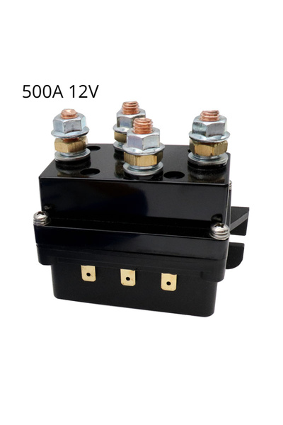 Choice Type B 12V 500A Winch Remote Contactor 12000 Pounds Winch Control Sole...