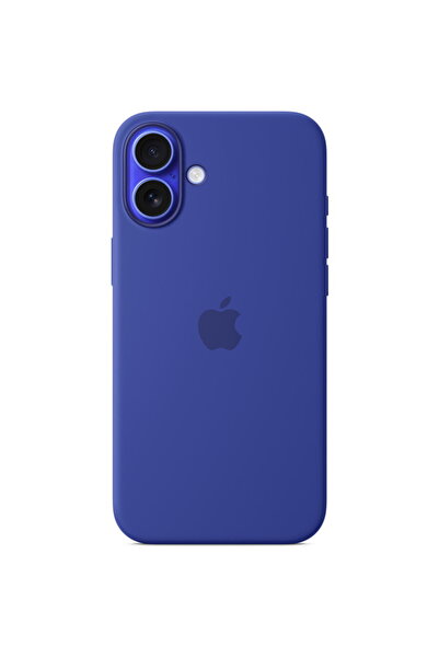 Apple Husă de silicon pentru iPhone 16 Plus cu MagSafe - Ultramarin (Sezonier)