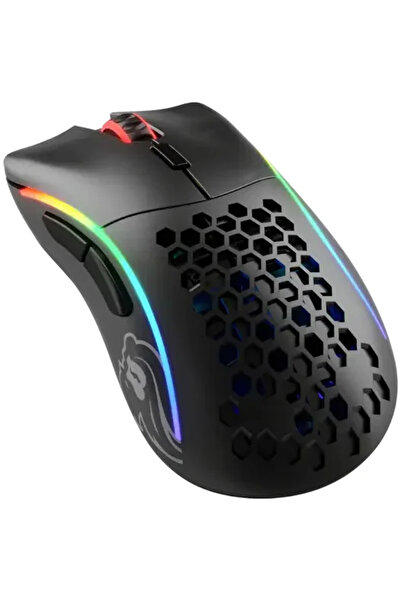 Glorious Mouse Gaming Model D- Wireless, Ultrausor 67g, Negru Mat
