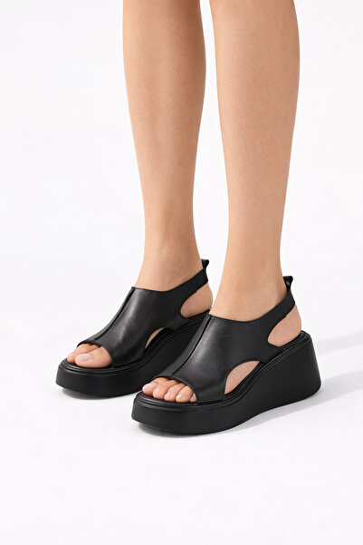 Kristal Bel.1719 Genuine Leather Women's Sandals