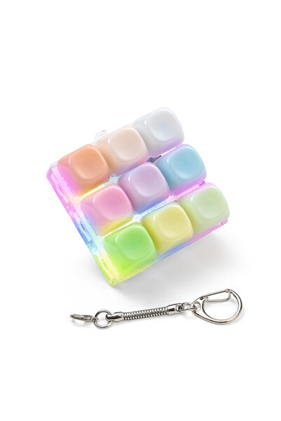 Choice A 9 Key Ceramic Smooth Keycaps Fidget with RGB Light Keyboard Clicker ...