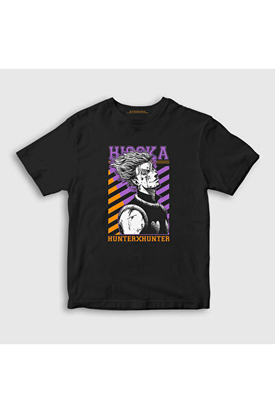 Presmono Unisex deca T-shirt - Crna Hisoka, Hunter X Hunter, Anime, 317829tt