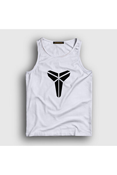Presmono Unisex beli logo Kobe Bryant košarkaška majica bez rukava 296409tt