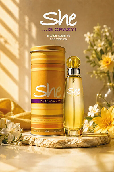 She Is Crazy Edt-50 Ml Kadın Parfüm
