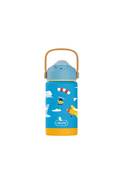 SipnJoy - FlipSip Çocuk Su Termosu | 360 ml - Fly Pal