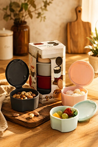 Porsima Puppy Storage Container Set of 4