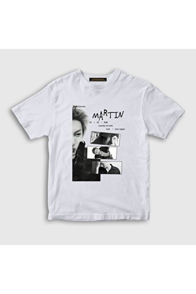 Presmono Unisex Kids White Martin K-Pop Cortis T-Shirt 618290Tt