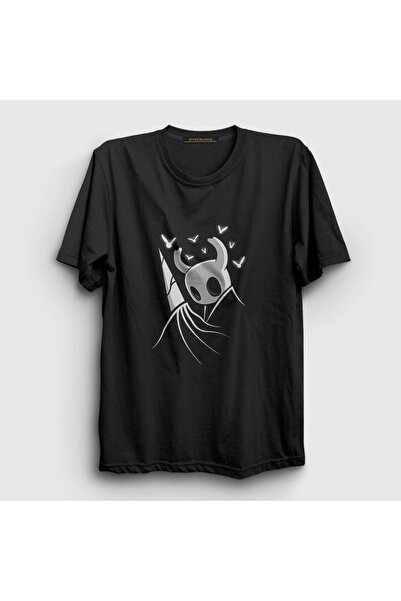 Presmono Unisex Black Nail Game Hollow Knight T-Shirt 492431Tt