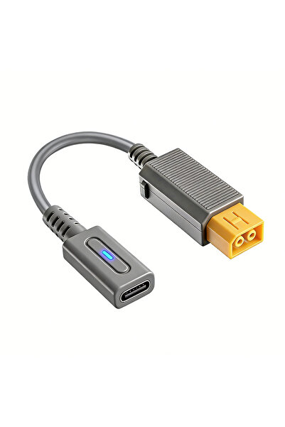 Choice FOR WIIU (12cm) 12cm Type-C 45W PD Charging Cable with Blue LED Indica...
