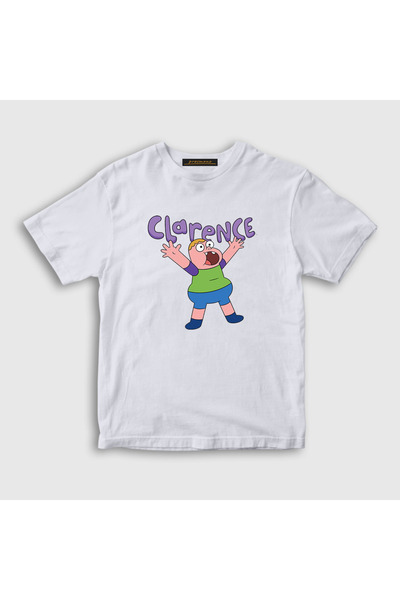 Presmono Happy Clarence Unisex Kids White T-shirt - 458439tt