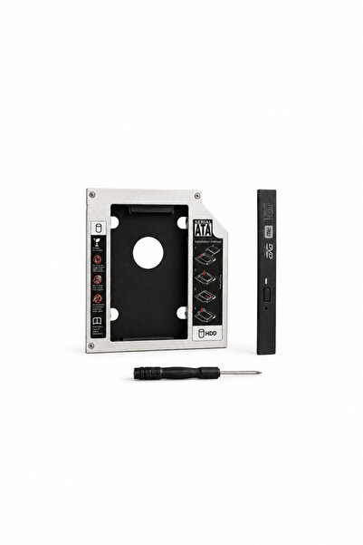 MVLH 9.5mm Sata Ssd Hdd Sabit Disk Sürücü Caddy Adaptörü 2.5 Inç Laptop İçin ...
