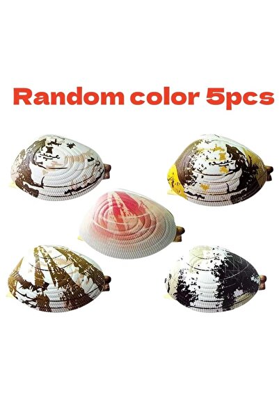 Choice 5pcs Random color 5PCS Water Spraying Clam Toy Flower Armor Prank Shel...