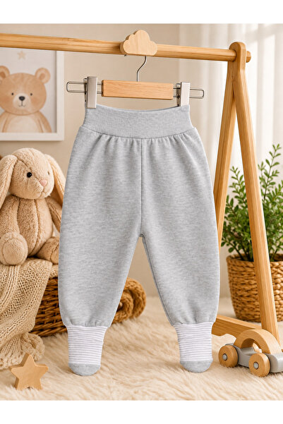 Kindo Baby Baby Booties Pants, Self-Socking Pants, Mom's Favorite 100% Cotton...