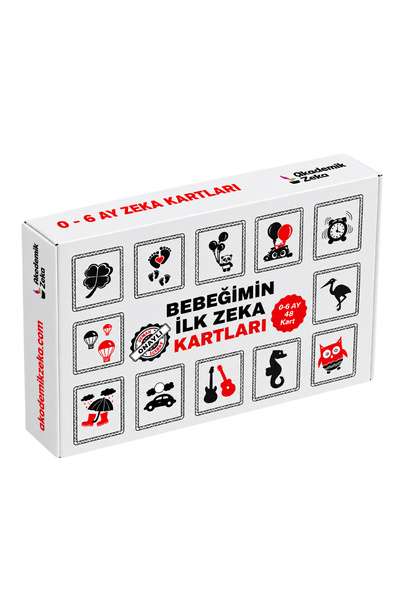akademik zeka Bebeğimin Ilk Zeka Kartları 0-6 Ay