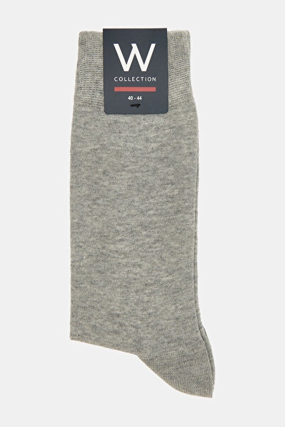 W Collection FÜME PAMUK/BAMBU ÇORAP
