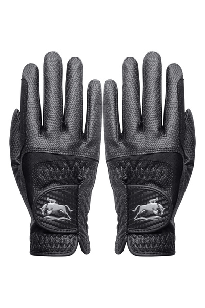 Choice S Black Womens Horse Riding Gloves Performance Touchscreen Grips with ...