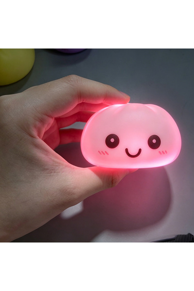 Choice6 B-no box 2026 Aesthetic LED Glowing Dumpling: Bubble Spitting Squeeze...