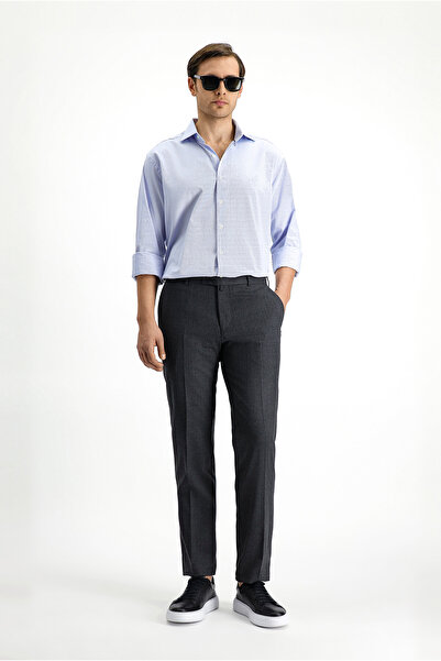 Kiğılı 7 Drop Slim Fit Slim Fit Wool Classic Fabric Trousers