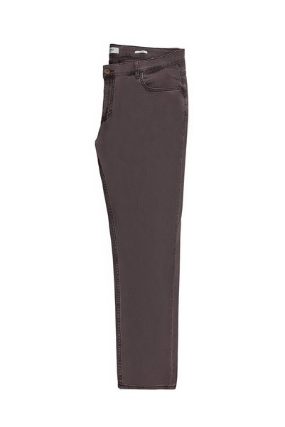 Kiğılı Regular Fit Standard Cut Lycra Denim Look Trousers