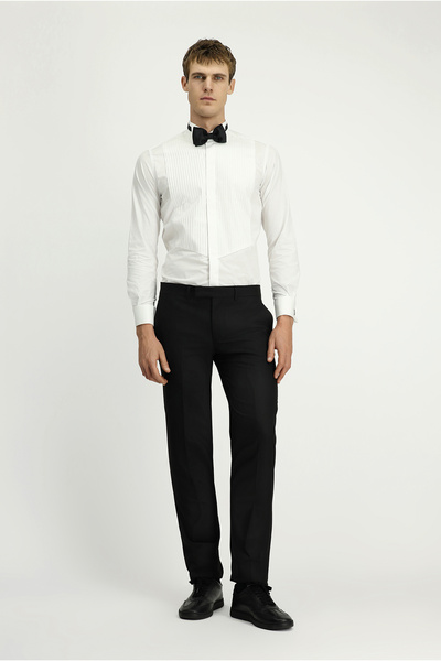 Kiğılı Παντελόνι σμόκιν από κλασικό ύφασμα 7 Drop Slim Fit με στενή εφαρμογή