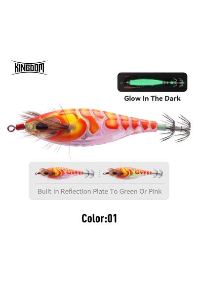 Choice9 KINGDOM 5.8g 75mm 01 Kingdom SP Fishing Lures 5.8g 8.7g 10g Squid Jig...