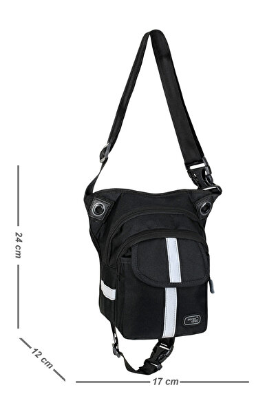 SEVENTEEN Unisex Motorcycle Leg and Waist Bag – Reflective Multi-Eye Motorcyc...