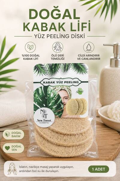 new tweet Natural Pumple Life Facial Peeling Disc (Facial Pouch)
