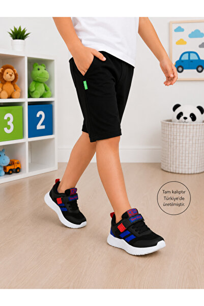 homiro Lace-Up Strappy Mesh Slipper - Black-Sax