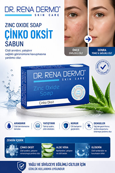 Dr. Rena Dermo Çinko Oksit Sabun 50 gr