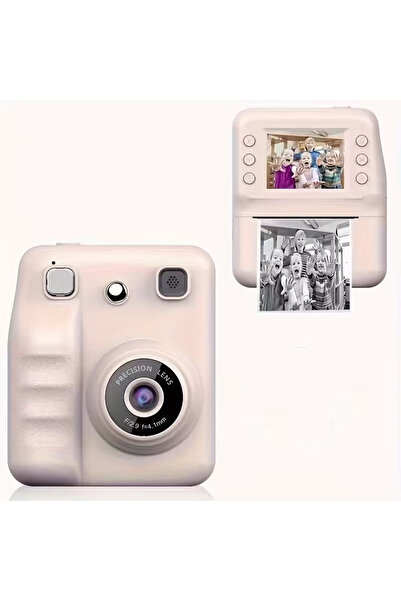 Choice pink New Mini Instant Photo Digital Camera for Children, New Thermal P...