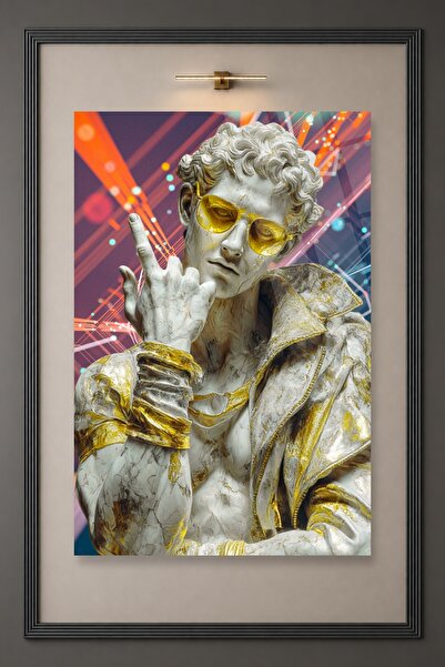 HMDS CONCEPT Fashion Icon, Sculpture, Cool Style, Shatterproof Glass Painting...