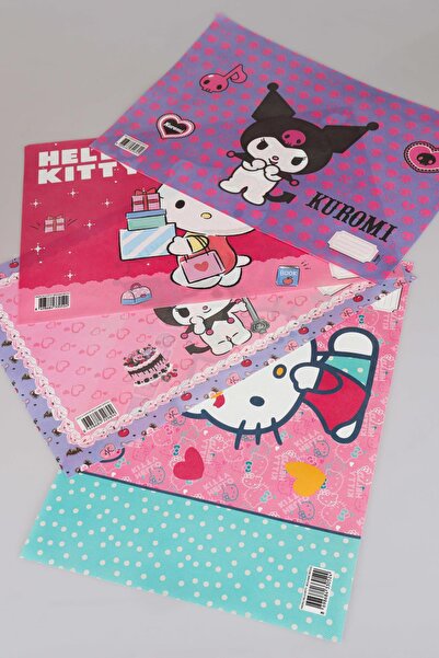 Lisanslı Hello Kitty & Best Friends 4 Adet Beslenme Örtüsü