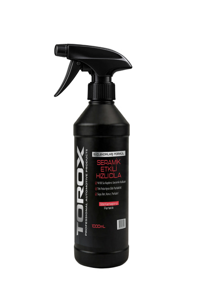 TOROX Seramik Etkili Hızlı Cila Sprey 1000 mL Direkt Kullanım