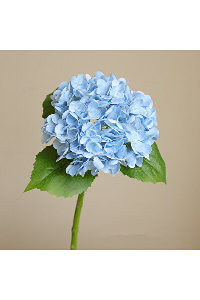 Choice4 Blue Green Real Touch Hydrangea Artificial Flowers Latex Large Hydran...