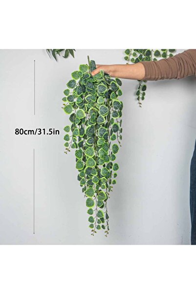 Choice 80cm Green 60-80cm Artificial Hanging Vines Tropical Eucalyptus Plants...