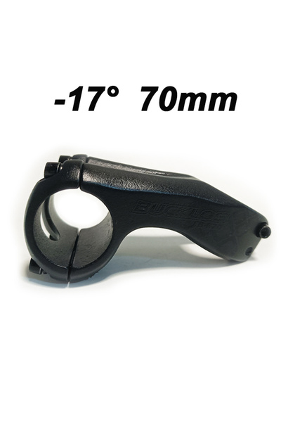 Choice Black logo BUCKLOS 31.8mm Bicycle Stem -17 Degree 70mm Road Mountain B...