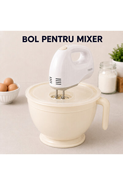 Belma Mixing bowl with lid and handle, 3L capacity