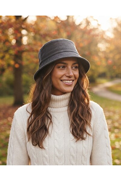 Fonem Unisex Safari Hat Plain Fo 7064 Dark Green - Wide Brim, Sun Protection,...