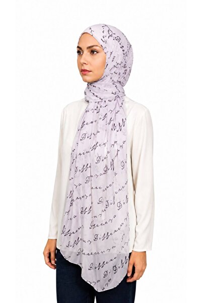Differenza Logo Shawl - Light Powder