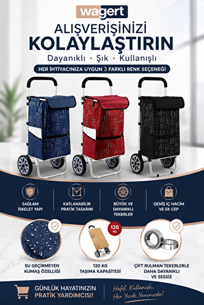 CEZVE HOME Ses Yapmaz Tekerlekli Su Geçirmez Çantalı Alüminyum Gövdeli Lüks P...