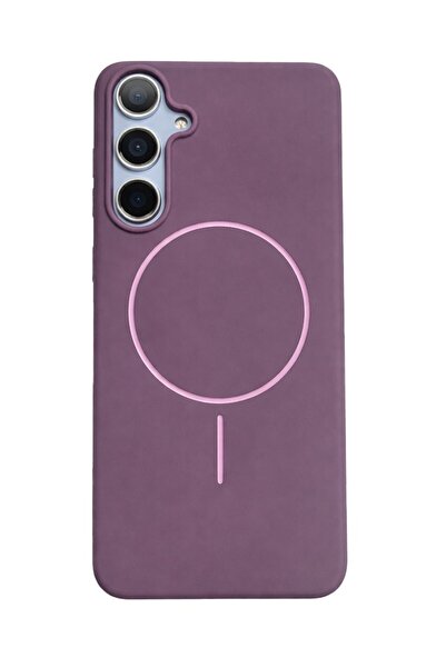 Vissona Samsung Galaxy S25 Plus Kılıf – İçi Kadife – MagSafe Uyumlu – Gül Kur...