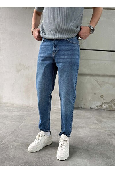 DIFRANSEL JEANS Washable Detail Comfortable Fit Blue Banan Jean
