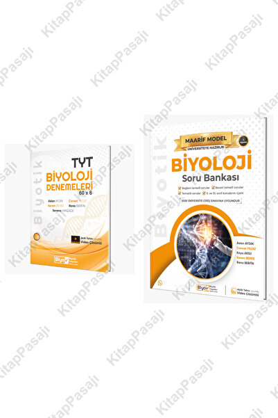 Biyotik Yayınları Üniversiteye Hazırlık 1. Aşama TYT Maarif Model Soru Bankas...