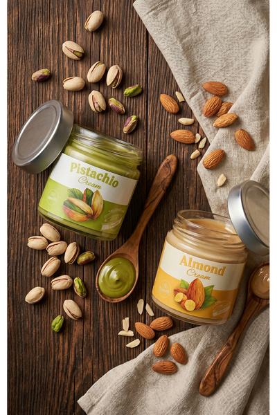 Frapella Antep Fıstık Kreması ve Badem Kreması 2 x 220 Gr.
