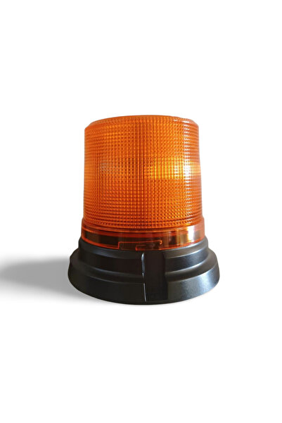 DEMMON DM-889BY Mıknatıslı Çakar Lamba 12V 24V Çakmaklı LED Tepe İkaz Lambası