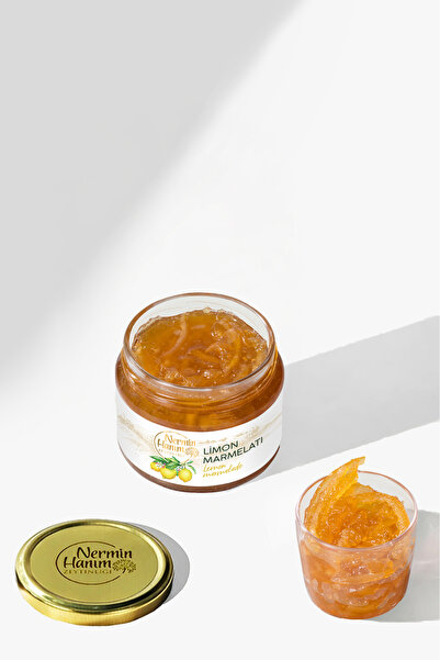 Nermin Hanım Zeytinliği Limon Kabuğu Marmelatı (350gr)
