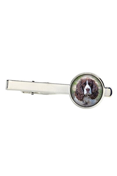 Art - Dog English Springer Spaniel - ac de cravată, ornament, bijuterii pentr...