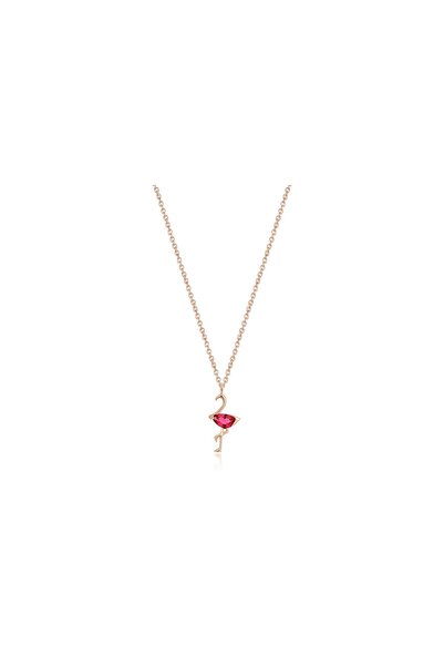 Reis Kuyumculuk Candy Flamingo Necklace